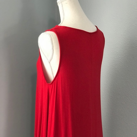 Red Shift Dress S/M - Picture 4 of 5